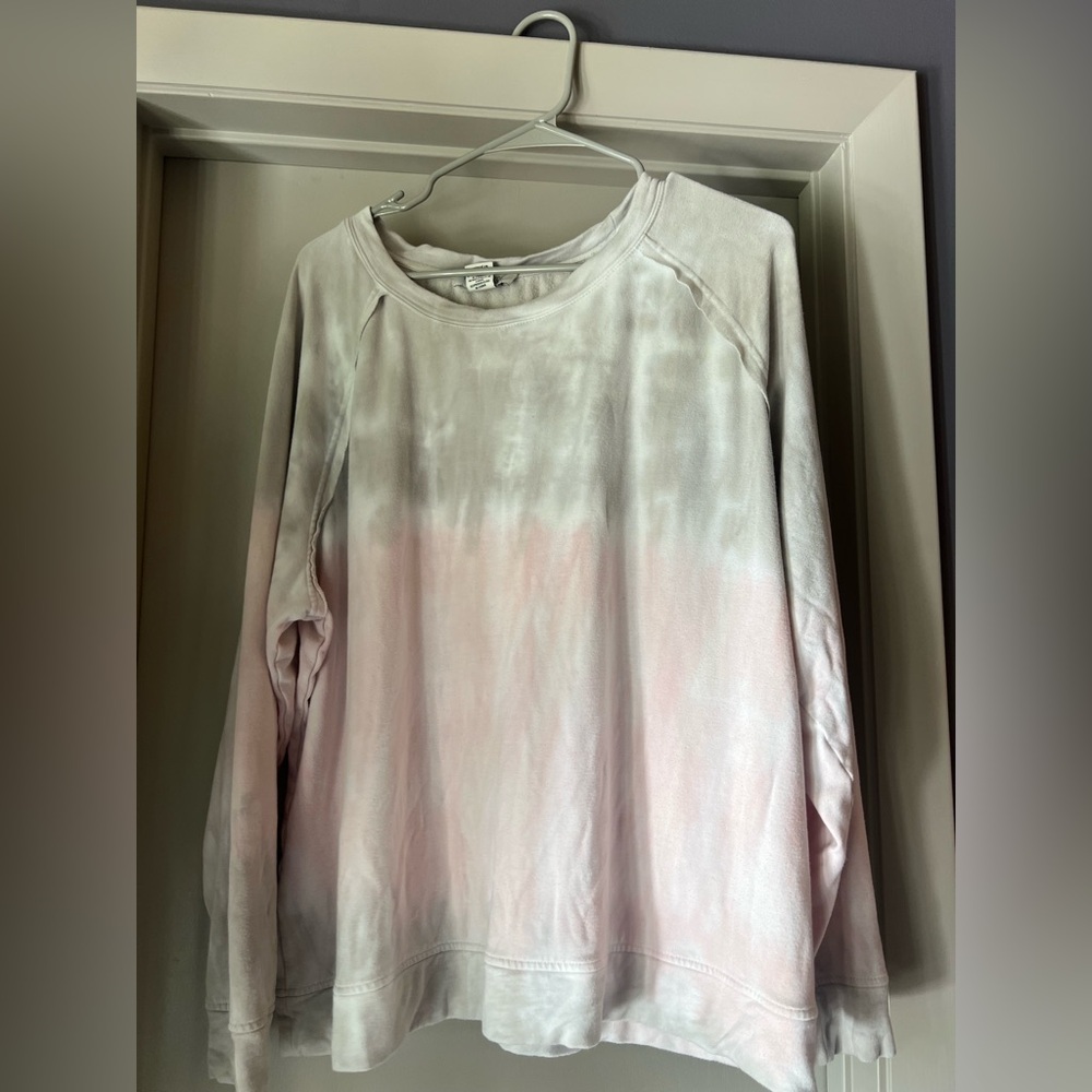 Rachel Zoe tie dye sweatshirt